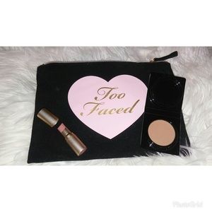 Too Faced Chocolate Soleil Bronzer & Lipstick
